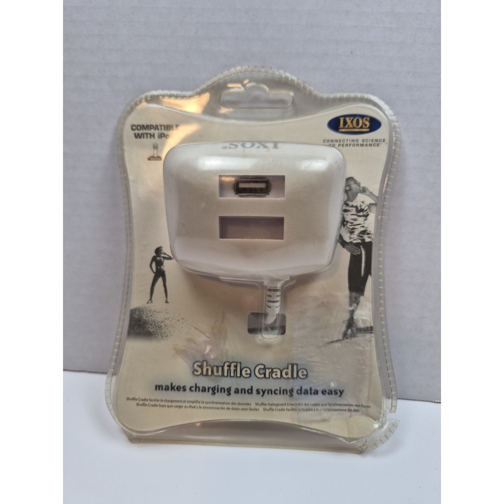 IXOS Shuffle Cradle‎ Charging And Syncing Usb Cable Included Ipod Compatible